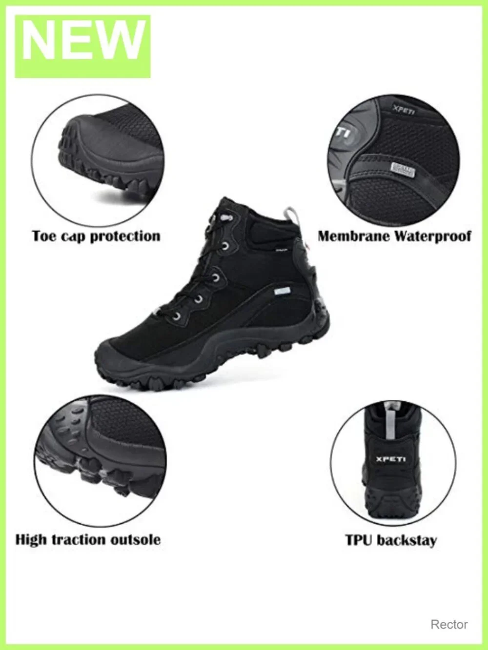 Waterproof Hiking Boots Non Slip Women's Dimo Mid Outdoor